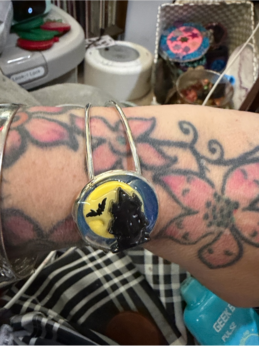 Halloween cuff bracelet